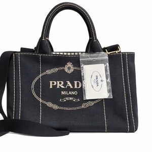 Authentic Prada Canapa denim blue